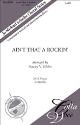 Ain't That-a Rockin' SATB choral sheet music cover